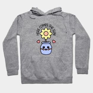 Here Comes The Sun Kawaii Cute Flower Pot Hoodie